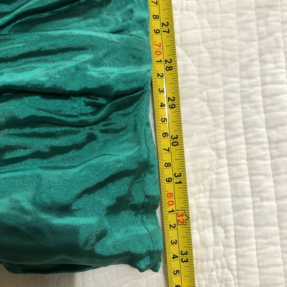 Nicole Miller Gold Label Metallic Ruched Silk Dress - Size 6 - Picture 10 of 10